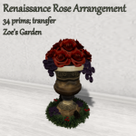 Renaissance Rose Arrangement AD